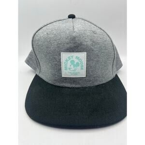 Disney Collection by Neff Mickey Mouse Cap Adjustable Snapback Teal Gray/Black